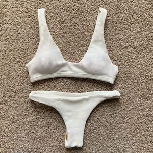 Ribbed Knit Bikini